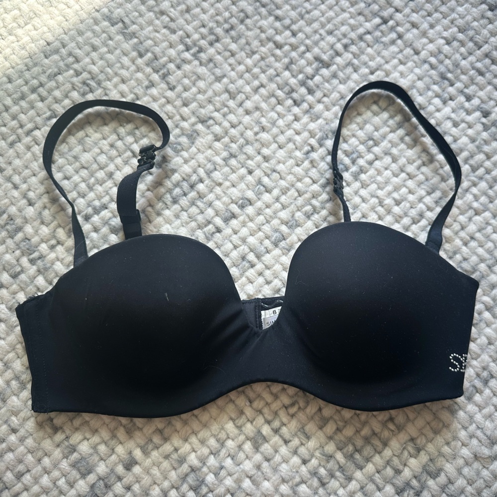 Simone Perele Black Women's Strapless Bra